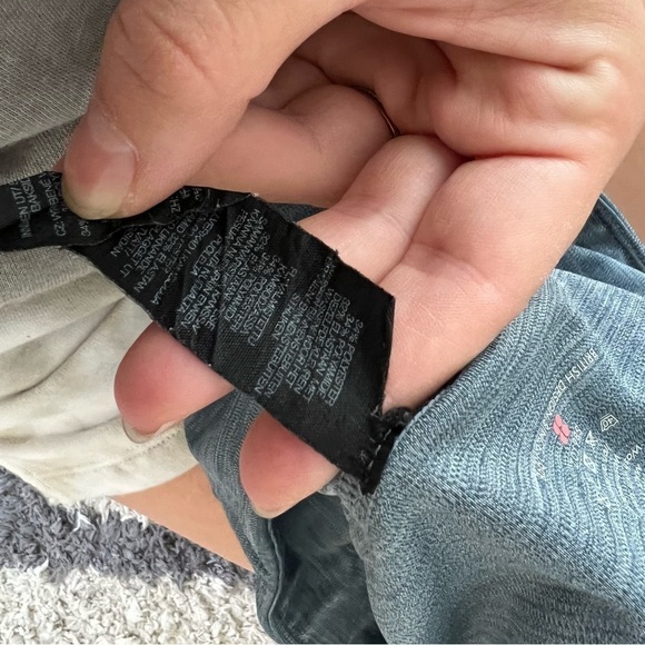 Sweaty Betty All Day Foil 7/8 Leggings In Blue Terrazzo Placement - Picture 11 of 12